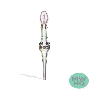 Wulf Mods Rail Nectar Collector Dab Straw - 6 Inches - Assorted Colors - Display of 15
