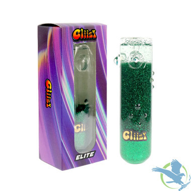 Gliizy Elite Hand Pipe Glycerin Glass Steam Roller - 120 Grams - 4.8 Inches