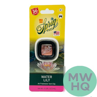 Sprig Car Air Freshener With Vent Clip 0.10 Oz. - Display of 12
