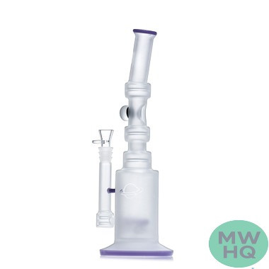 Dragon Glass Water Pipe With Thick Base & Inline Perc - 890 Grams - 16 Inches [DGB-068]