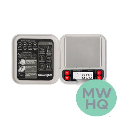 Truweigh NOTE Digital Mini Scale 100g x 0.01g