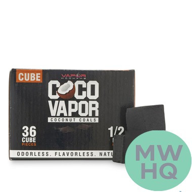 Vapor Hookahs Cocovapor Coconut Coals - 1/2KG Box