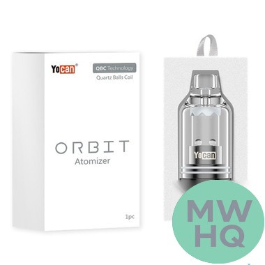 Yocan Orbit Atomizer Cartridge With Quartz Balls Coil Technology - Single