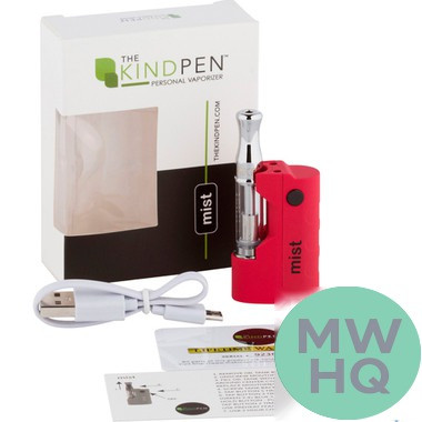 The Kind Pen Mist 500mAh Variable Voltage Vaporizer Starter Kit With 5ML Tank & USB Charger