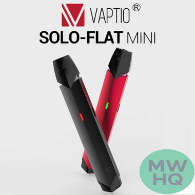 Vaptio Solo Flat Mini 260mAh Pod System Kit With 1ML Pod
