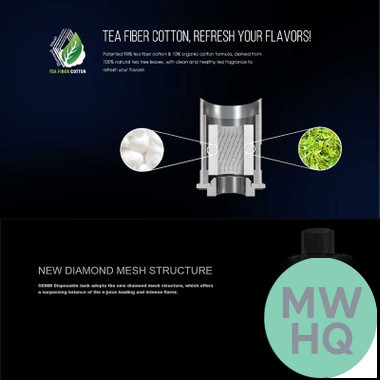 FreeMax GEMM 5ML Disposable Sub-Ohm Tank With G2 Coil - Pack Of 2