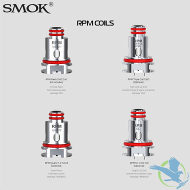 SMOK RPM Replacement Coils - Pack Of 5