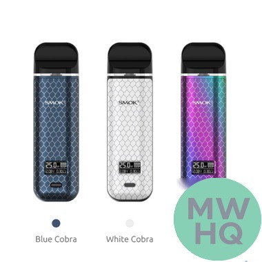 SMOK Novo X 800mAh Pod System Starter Kit With 2 x 2ML Refillable Pod