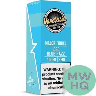 Vapetasia Killer Sweets / Fruits ICED Synthetic Nicotine E-Liquid 100ML (MSRP $24.99)