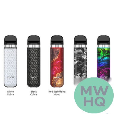SMOK NOVO 2X 800mAh Pod System Starter Kit With 2 x 2ML Refillable Pods