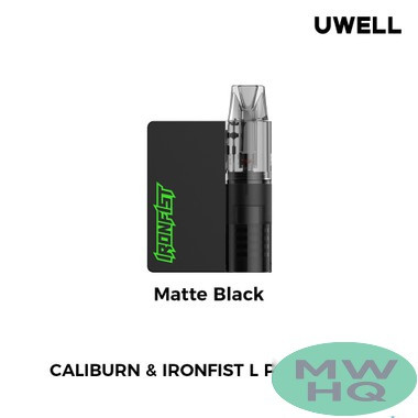 Uwell CALIBURN & IRONFIST L 690mAh Pod System Starter Kit With 2.5ML Refillable Pod