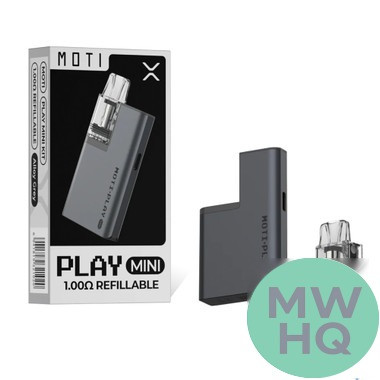 MOTI Play Mini 650mAh Pod System Starter Kit With 2ML Refillable Pod