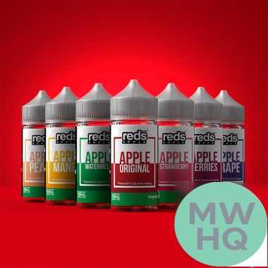 Reds Apple E-Liquid By 7 Daze 100ML