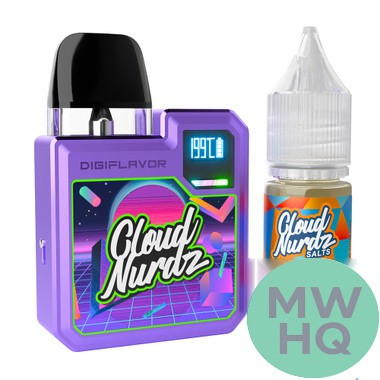 GeekVape Digiflavor Digi-Q 1000mAh Pod System Kit With 2 x 2ML GeekVape Q Cartridge & 10ML E-Liquid Bottle