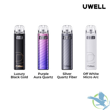 Uwell Dillon EM 900mAh Pod System Starter Kit With 2 x Refillable 2.5ML Cartridge Pod