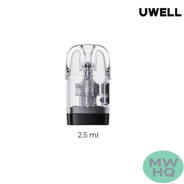 Uwell Dillon EM 2.5ML Refillable Replacement Cartridge Pod - Pack of 4