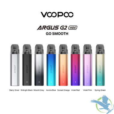VooPoo Argus G2 Mini 1200mAh Pod System Starter Kit With Refillable 3ML Argus Top Fill Cartridge Pod