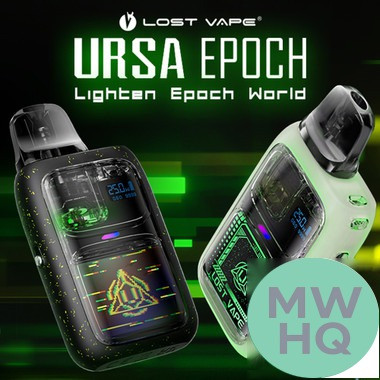 Lost Vape Quest Ursa Epoch 1000mAh Pod System Starter Kit With 2.5ML Ursa V2 Cartridge