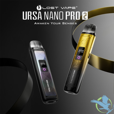 Lost Vape Quest Ursa Nano Pro 2 1000mAh Pod System Starter Kit With 2 x 2.5ML Ursa V2 Cartridge