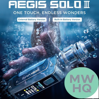 GeekVape Aegis Solo III 100W Built-In 3000mAh Starter Kit With 5.5ML GeekVape Z Sub-Ohm 2021 Tank