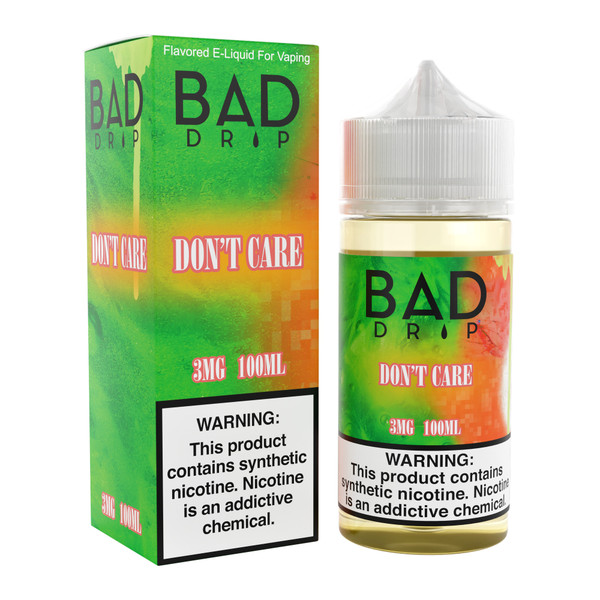 Bad Drip Synthetic Nicotine E-Liquid 100ML - Don't Care