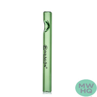 Dragon Platinum Glass One Hitter Chillum Hand Pipe - 105MM - Assorted Colors - Display of 24 [DP-25] (MSRP $3.00 Each)