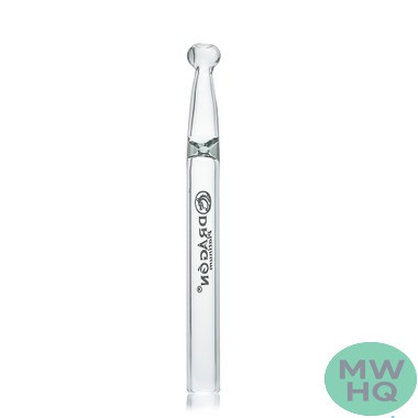 Dragon Platinum Glass One Hitter Chillum Hand Pipe - 105MM - Assorted Colors - Display of 24 [DP-27] (MSRP $3.00 Each)