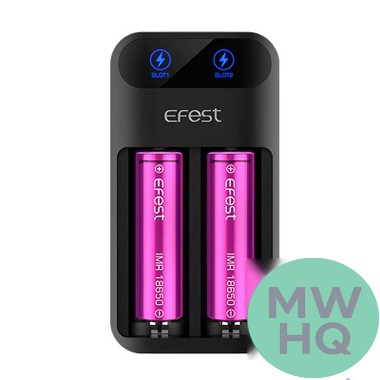 Efest Lush Q2 - Dual Slot Battery Charger