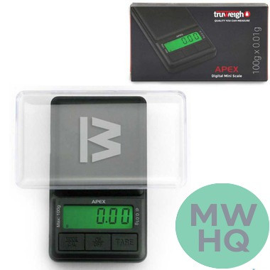 Truweigh APEX Digital Mini Scale - 100g x 0.01g