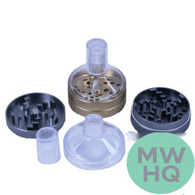 Anaxy Metal Seed Grinder - 4 Parts - 2 Inches