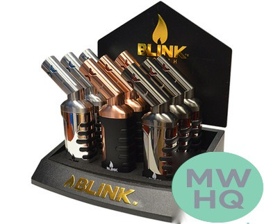 Blink Deco LINK Quad Flame Torch - Display of 9