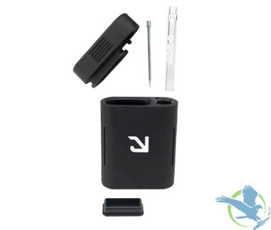 Eyce Solo Silicone Dugout Crafted With Classic Eyce Spins - Assorted Colors - Display of 10 - Black