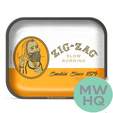 Zig-Zag Metal Rolling Tray - Large