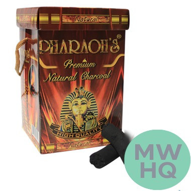 Pharaohs Premium Natural Wood Charcoal - Fingers Cut [CH1210]