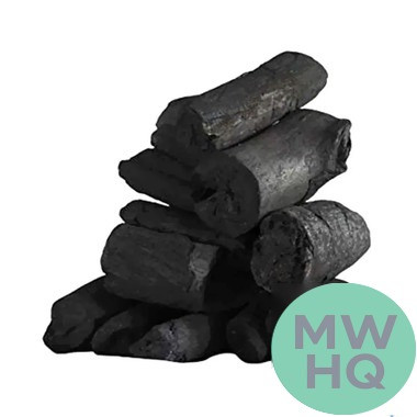 Abu Shanab Coconut Shell Charcoal - 35 Cylinder Shaped Pieces