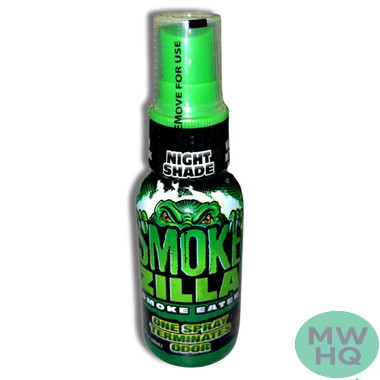 Smokezilla Smoke Eater Smokers Spray Odor Neutralizer - 30ML - Assorted Flavors - Display of 16