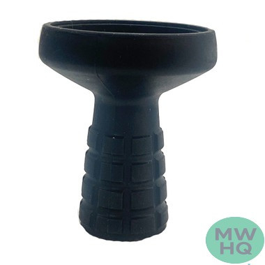 Zebra Smoke Grenade Hookah Bowl - Assorted Colors