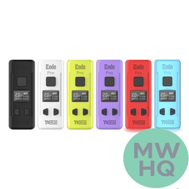 Yocan Kodo Pro 400mAh Cartridge Vaporizer Box Mod - Display of 20