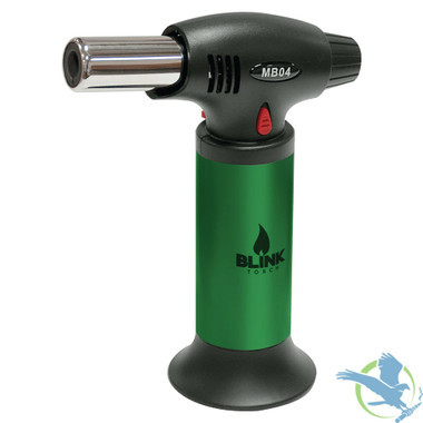 Blink Single Adjustable Flame Butane Gas Torch [MB-04] - Green