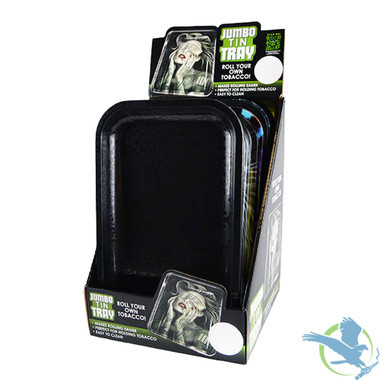 Smokezilla Large Tin Tray - Assorted Designs - Display of 6