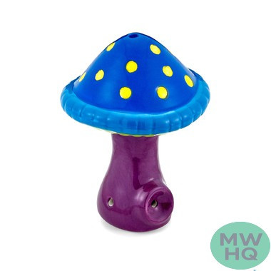 Ceramic Mini Shroom Pipe By Fashioncraft