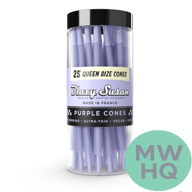 Blazy Susan Purple Premium Pre-Rolled Cones