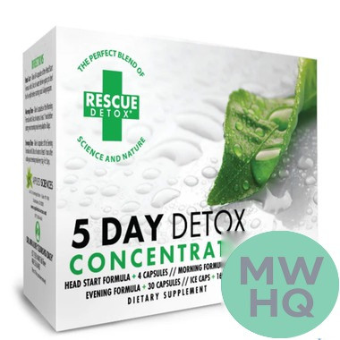 Rescue Detox 5 Day Permanent Detox Capsules Kit