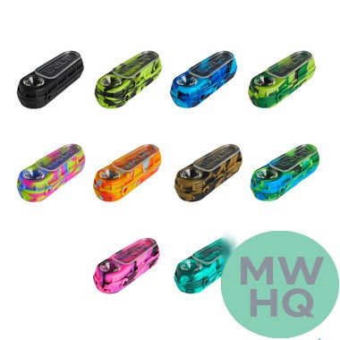 EYCE Glacier Silicone Spoon Pipe - Assorted Colors - Display of 10