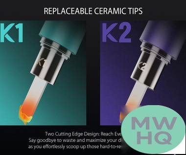 Yocan Blade Ceramic Tip For Dabbing Knife - Pack of 5