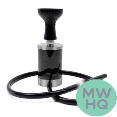 DUD Hookah Vault 9 Inch Single Hose Hookah With Carry Bag - Assorted Colors