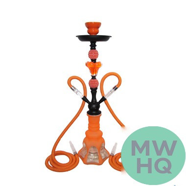Tanya Hookah Hummer 21 Inch Double Hose Hookah With Traveling Case - Assorted Colors