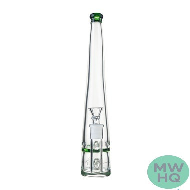 The Kind Glass Water Pipe Giggles + Turbine Perc & Inline Perc - 500 Grams - 12 Inches