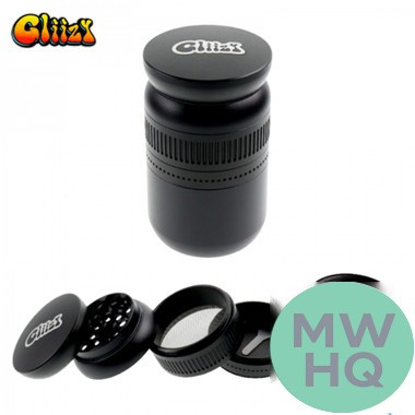 Gliizy Aluminum Grinder With Large Storage - 63mm - 5 Part