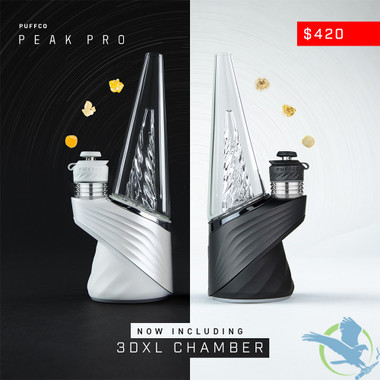 The New Peak Pro Smart E-Rig with 3DXL Chamber By Puffco